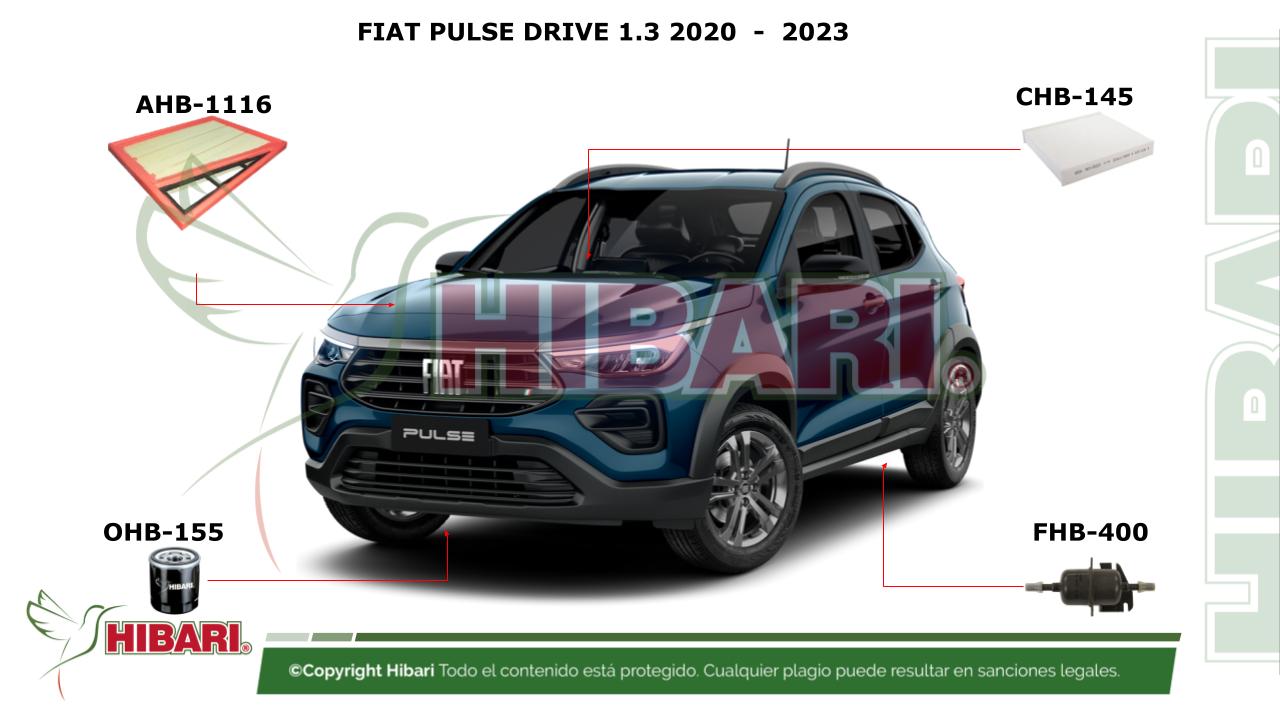 En este momento estás viendo FIAT PULSE DRIVE 1.3 2020  –  2023